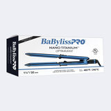 BaBylissPRO&reg; Nano Titanium&trade; Optima 1-1/4&rdquo; Stainless Steel Flat Iron (Midnight Blue), , small 2