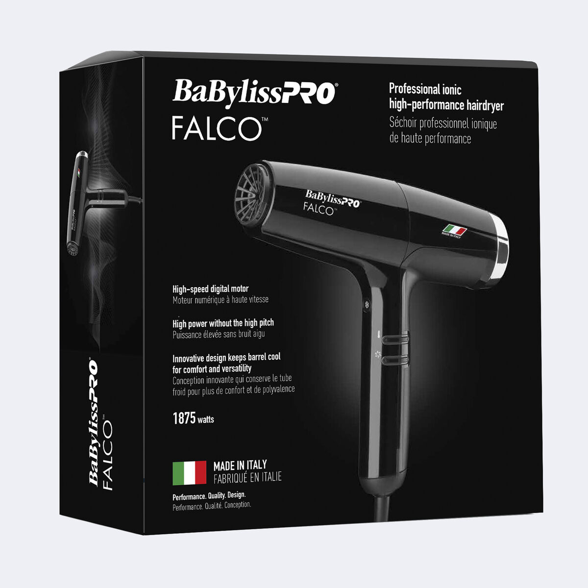 BaBylissPRO&reg; Falco&trade; S&eacute;choir professionnel ionique de haute performance, , large 6