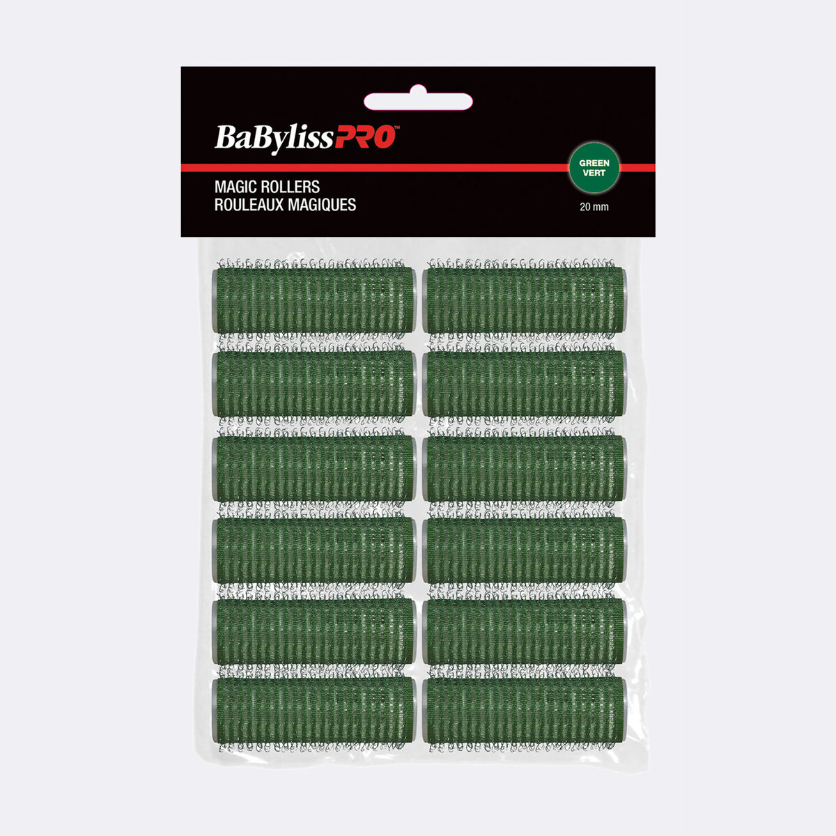 BaBylissPRO&reg; ROULEAUX &laquo; MAGIQUES &raquo; AUTOFIXANTS (Vert, 20 mm), , large 2