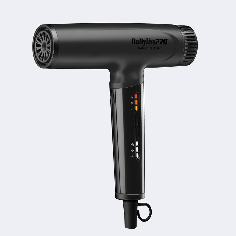 BaBylissPRO&reg; Nano Titanium&trade; High-Speed Nano Light Hairdryer (Matte black), , medium