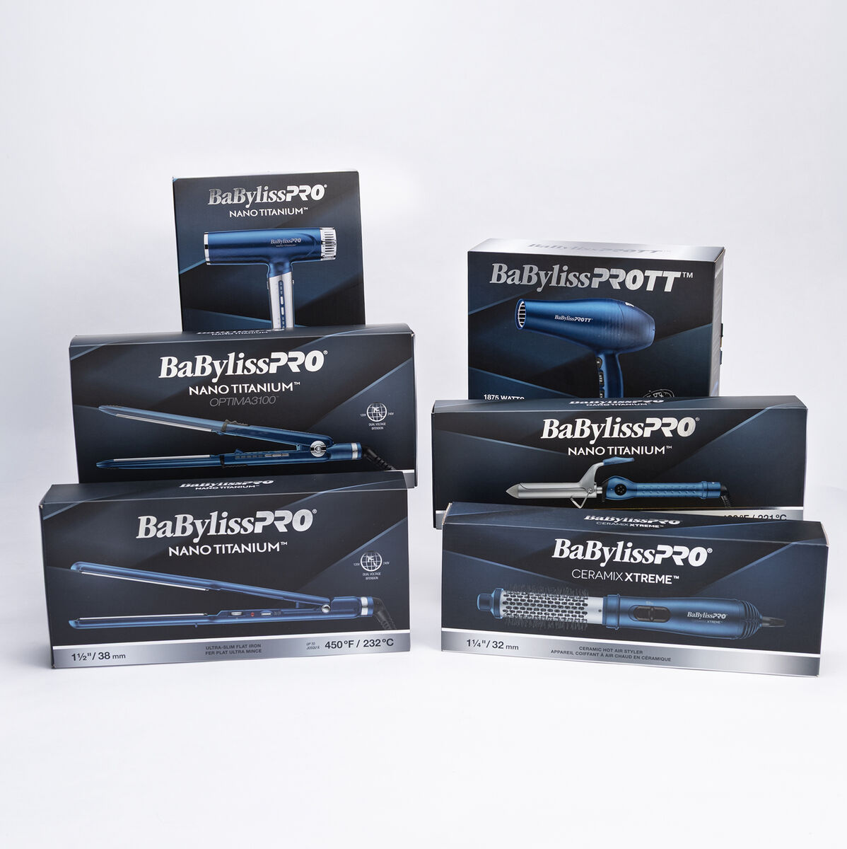 BaBylissPRO&reg; Nano Titanium&trade; Optima fer plat en acier inoxydable de 1 po (Twilight - S&eacute;rie Limit&eacute;e), , hi-res 6