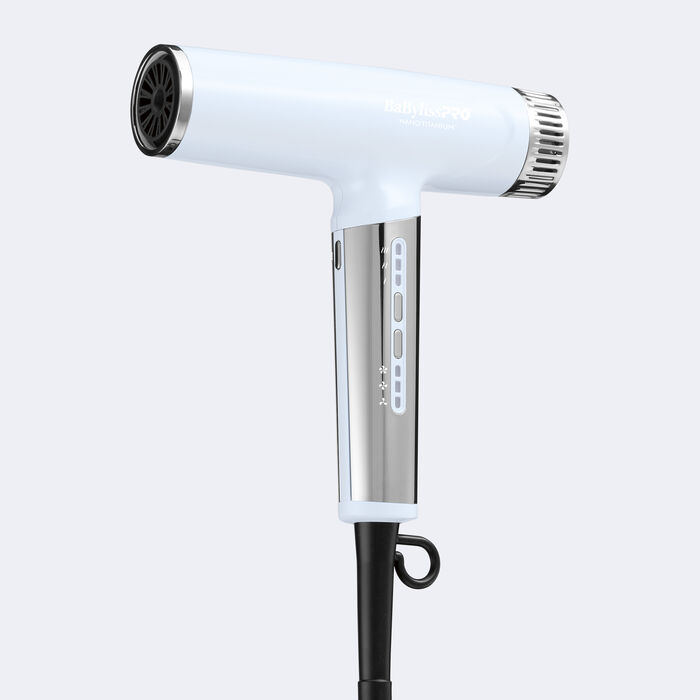 BaBylissPRO&reg; Nano Titanium&trade; High-Speed Nano Light Hairdryer (Iced Blue - Limited Edition), , hi-res image number 0