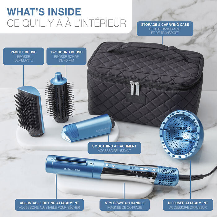 BaBylissPRO® Nano Titanium™ STYLE/SWITCH™ Ionic Multi-Styler & Dryer, , hi-res image number 1
