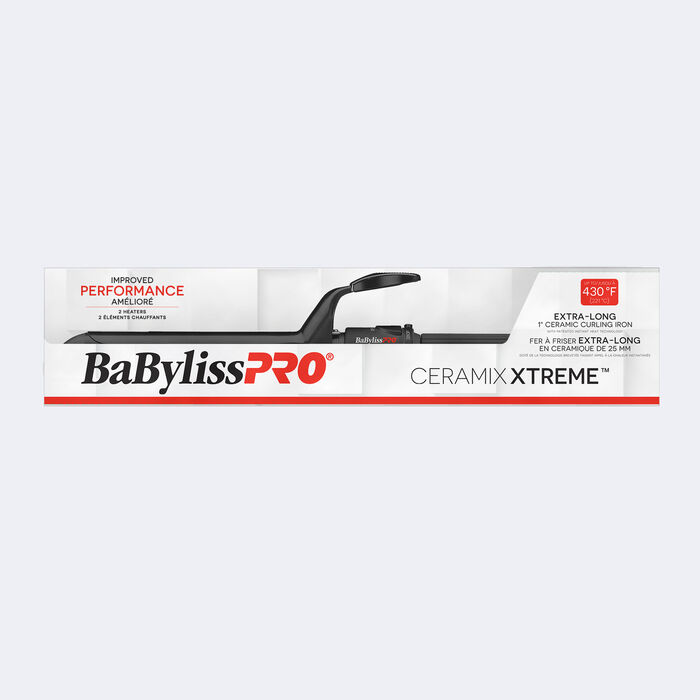 BaBylissPRO® Ceramix Xtreme™ fer à friser extra-long de 1 po, , hi-res image number 1
