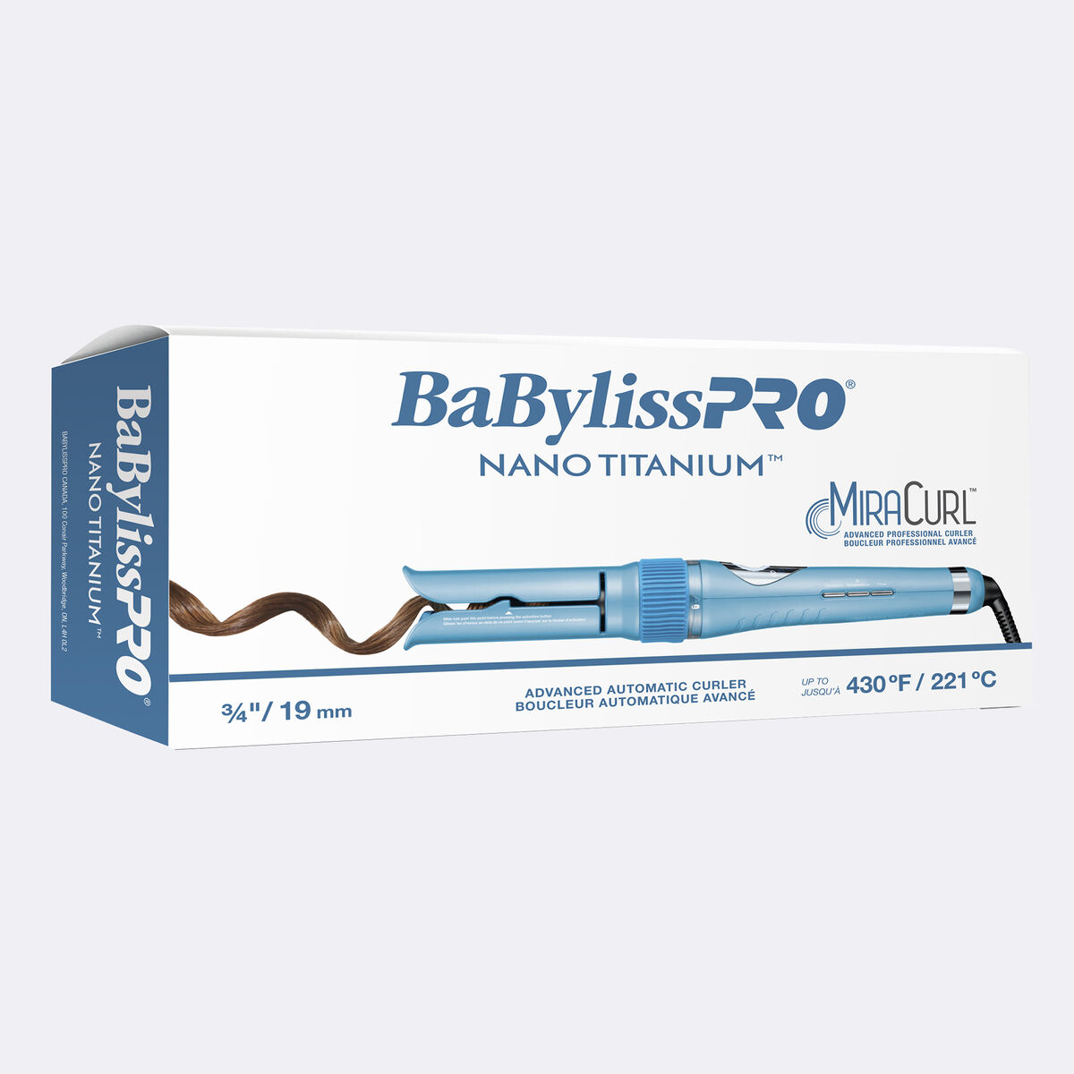 BaBylissPRO&reg; Nano Titanium&trade; MiraCurl&reg; 3/4" Advanced Automatic Curler, , large 5