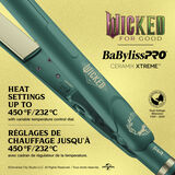 BaBylissPRO&reg; Ceramix Xtreme&trade; Wicked: For Good Elphaba 1" Flat Iron, , hi-res 6