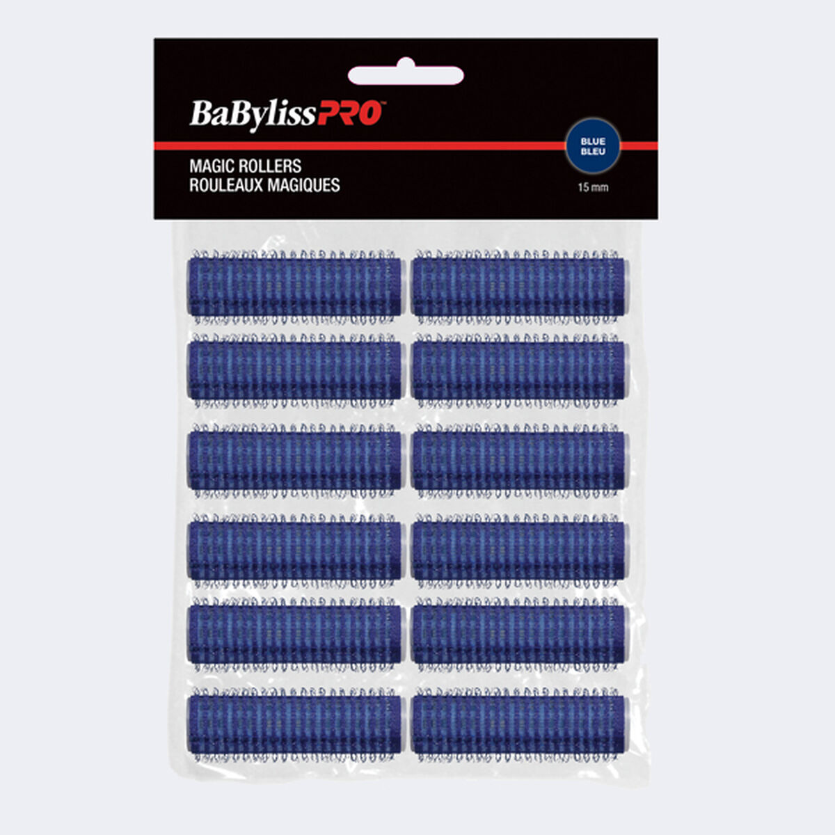 BaBylissPRO&reg; ROULEAUX &laquo; MAGIQUES &raquo; AUTOFIXANTS (Bleu, 15 mm), , large 2