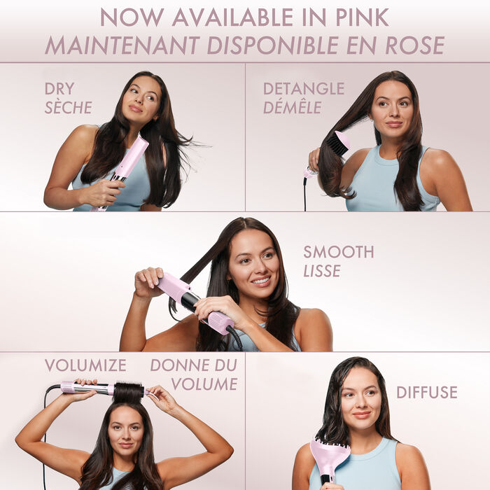 BaBylissPRO® Nano Titanium™ STYLE/SWITCH™ Séchoir multi-coiffant ionique (Série Limitée Rose), , hi-res image number 6