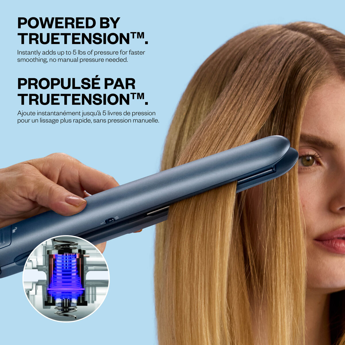 BaBylissPRO&reg; Nano Titanium&trade; 1" TrueTension&trade; Electromagnetic Flat Iron (The Signature Collection), , hi-res 9