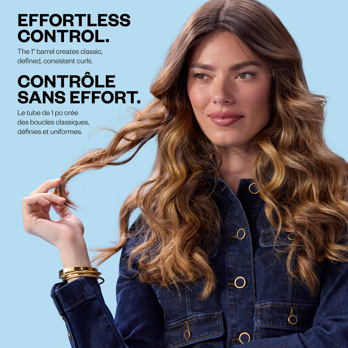 BaBylissPRO&reg; Nano Titanium&trade; 1-1/4" PrecisionGrip&trade; Curling Iron (The Signature Collection), , hi-res 3