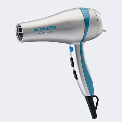 BaBylissPRO® Nano Titanium™ Ionic & ceramic hairdryer