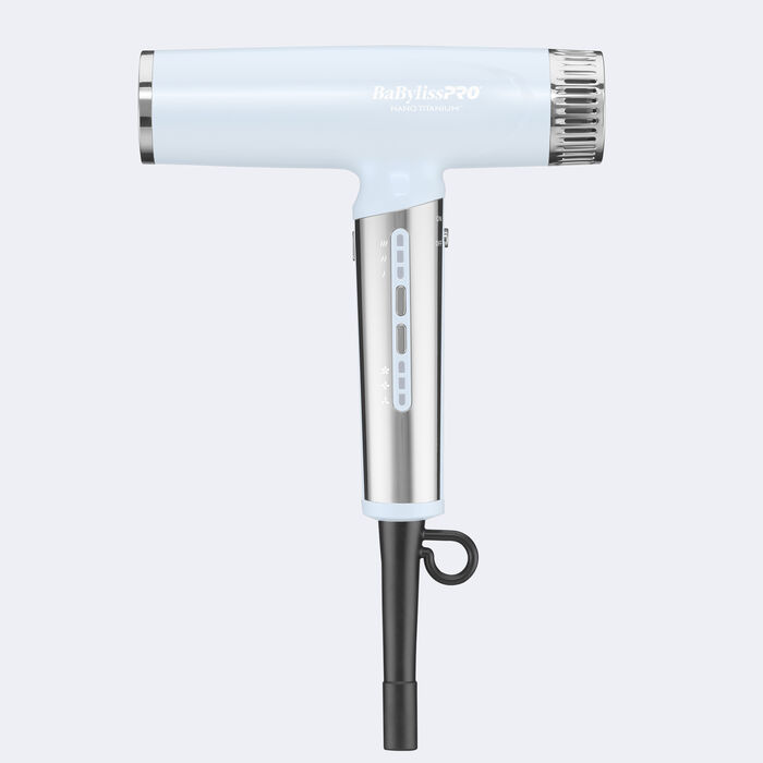 BaBylissPRO&reg; Nano Titanium&trade; High-Speed Nano Light Hairdryer (Iced Blue - Limited Edition), , hi-res image number 1