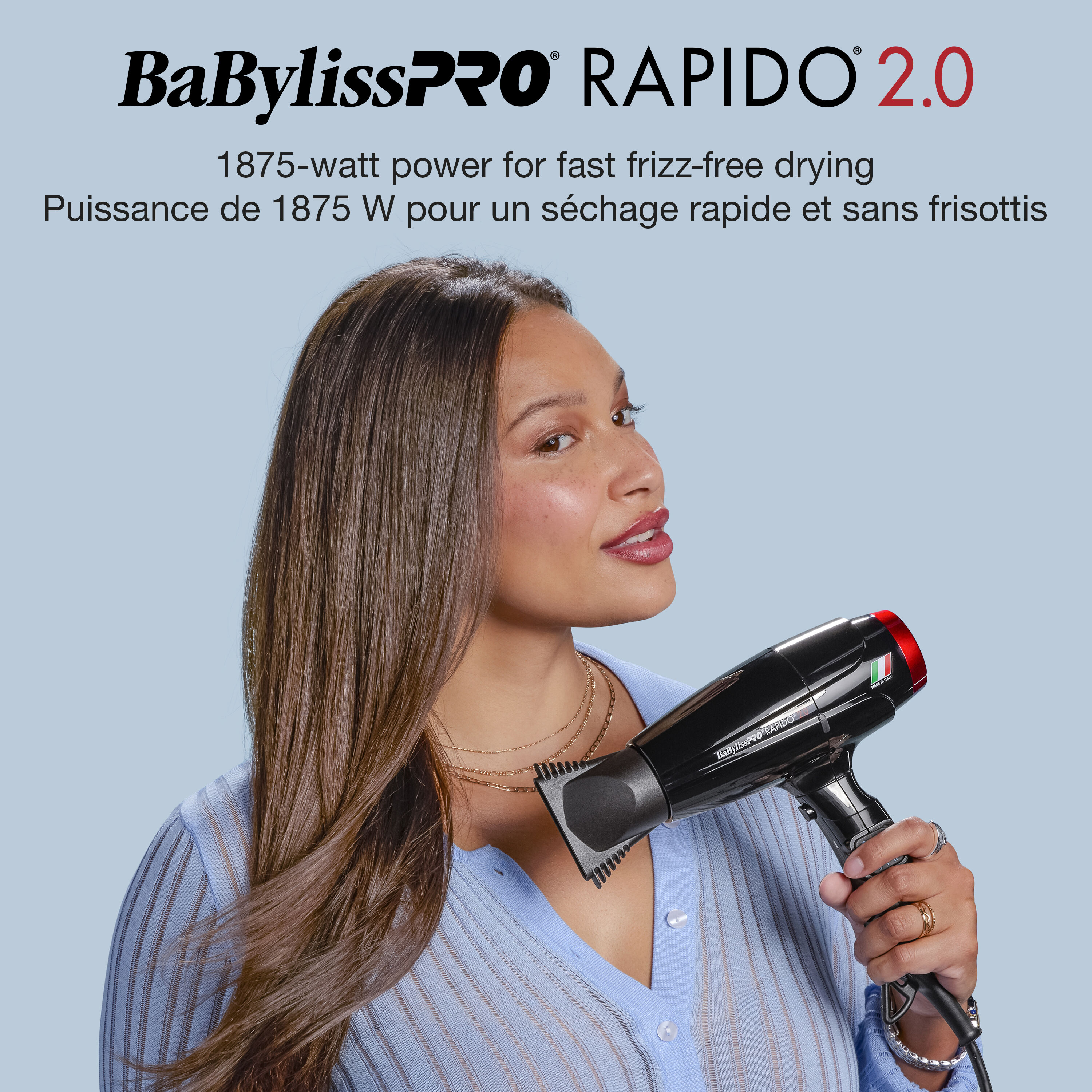 BaBylissPRO® Rapido® 2.0 High-performance professional ionic light