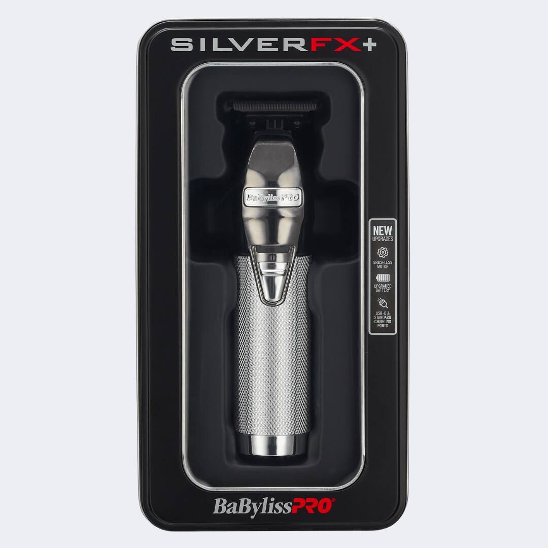 新品未使用 BaBylissPro FX787NS トリマー ベビリス シルバー SilverFX+ All-Metal Lithium Outlining Trimmer | BaBylissPRO