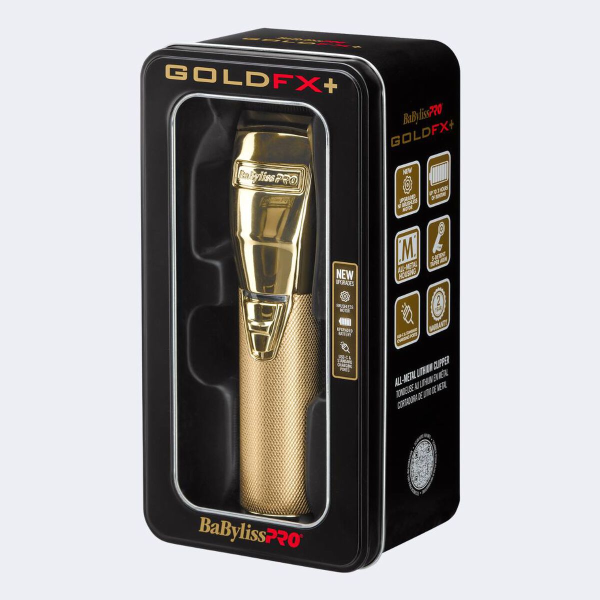 BaBylissPRO&reg; GOLDFX+ Tondeuse m&eacute;tallique au lithium, , hi-res 5