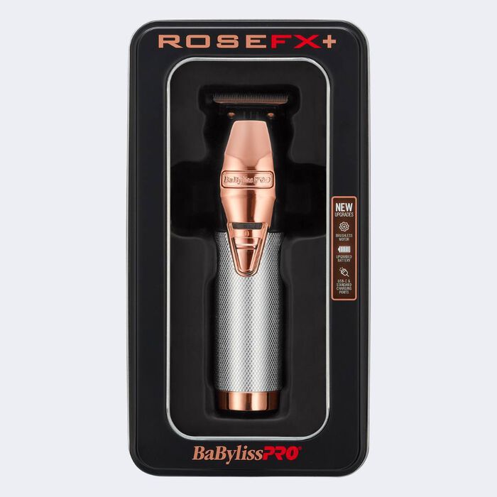 BaBylissPRO® ROSEFX+ TONDEUSE DE FINITION MÉTALLIQUE « SKELETON » AU LITHIUM, , hi-res image number 4 BaBylissPRO® ROSEFX+ TONDEUSE DE FINITION MÉTALLIQUE « SKELETON » AU LITHIUM, , hi-res image number 4