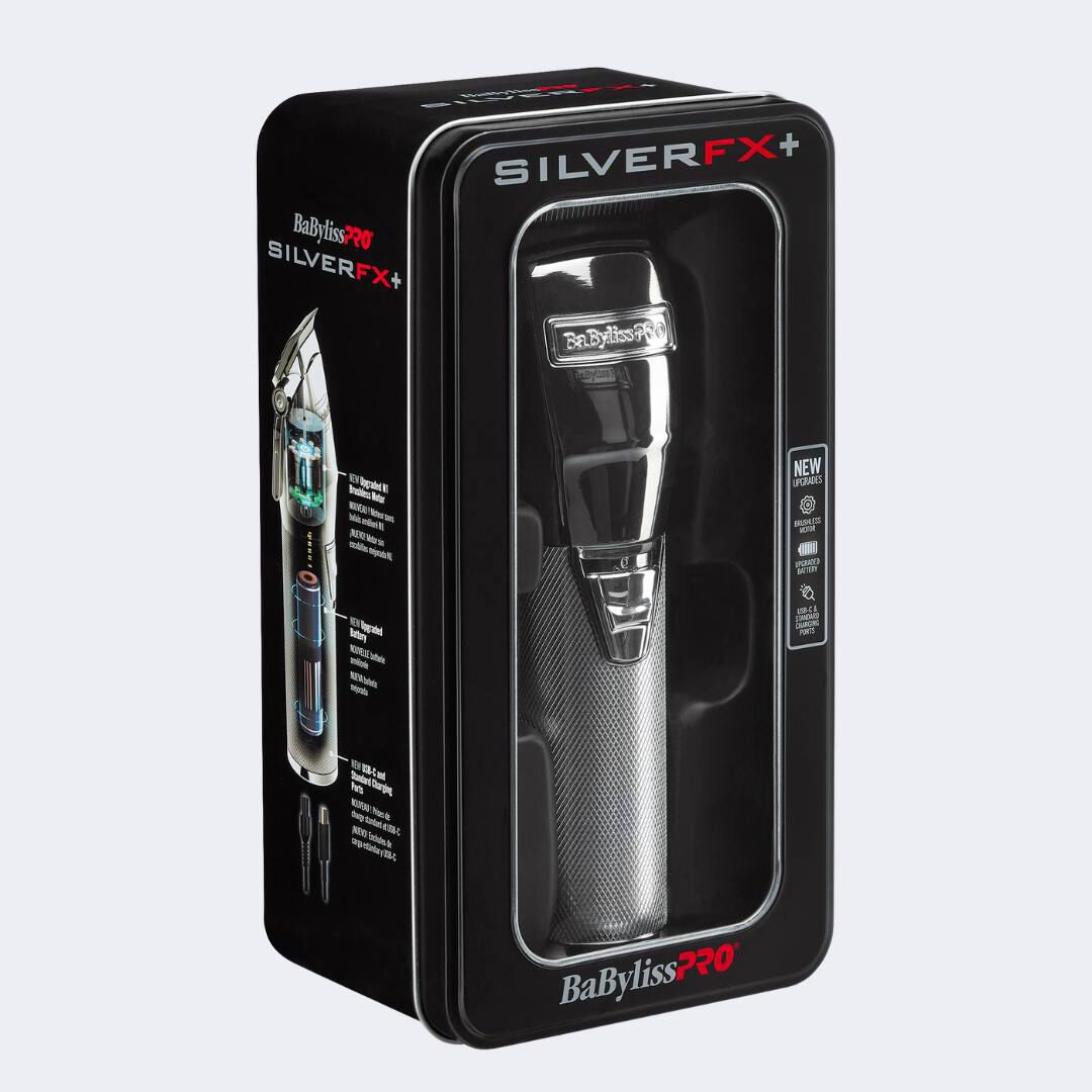 SilverFX+ All-Metal Lithium Clipper | BaBylissPRO