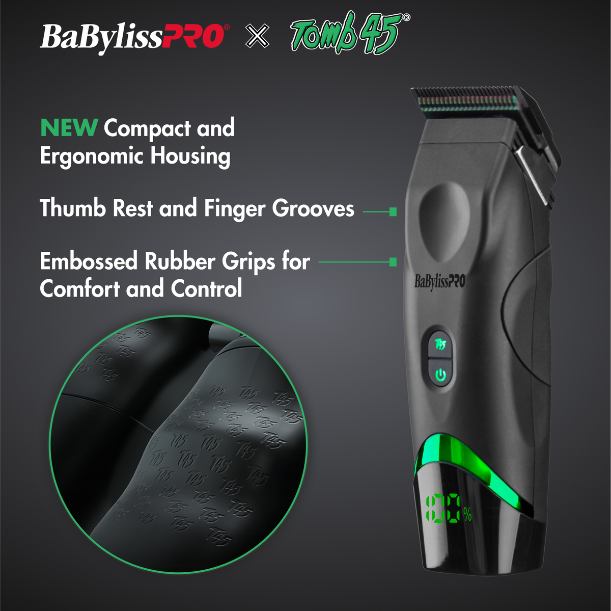 BaBylissPRO&reg; x Tomb45&reg; Tondeuse &agrave; chargement sans fil, , hi-res 7