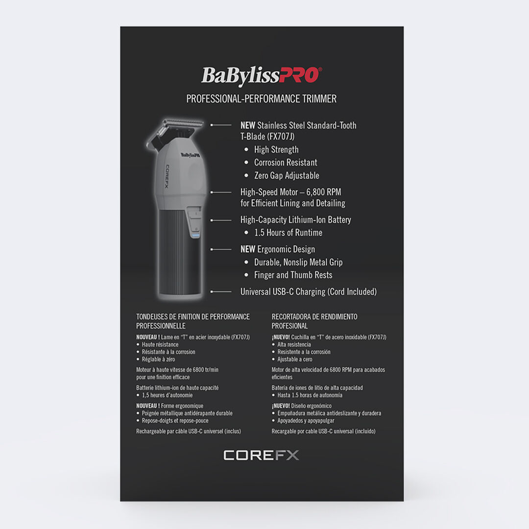 COREFX Hair Trimmer (FX76) - BaBylissPRO