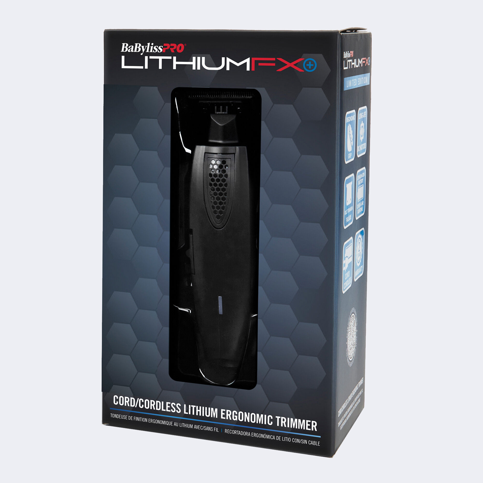LithiumFX Cordless Trimmer | Matte Black | BaBylissPRO