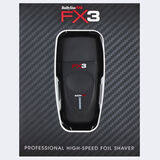BaBylissPRO&reg; FX3 Cord/cordless High Speed Double Foil Shaver (Black), , hi-res 5