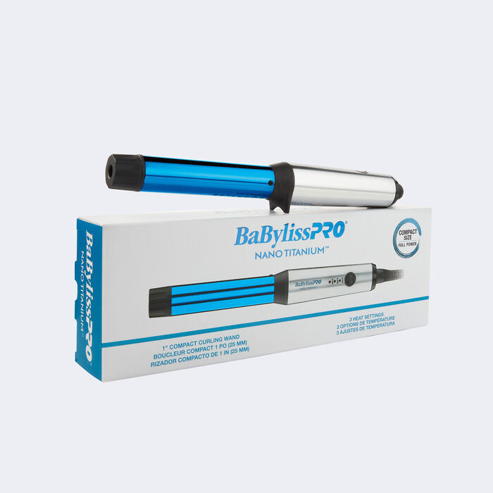 BaBylissPRO® Nano Titanium™ 1" Compact Curling Wand, , hi-res image number 3