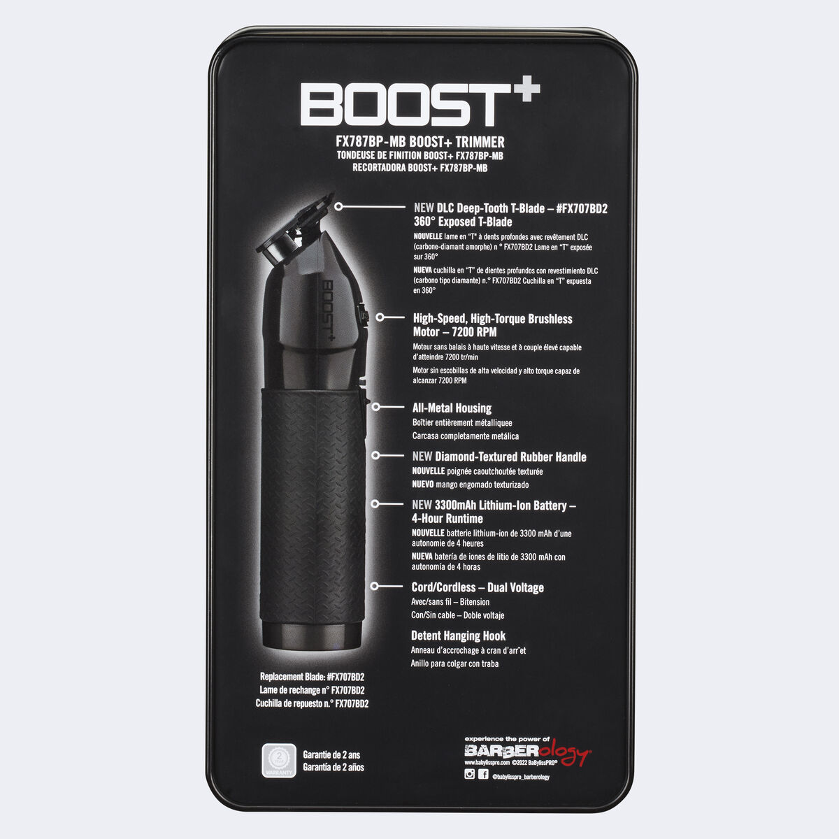 BaBylissPRO&reg; BOOST+ tondeuse de finition, , hi-res 4