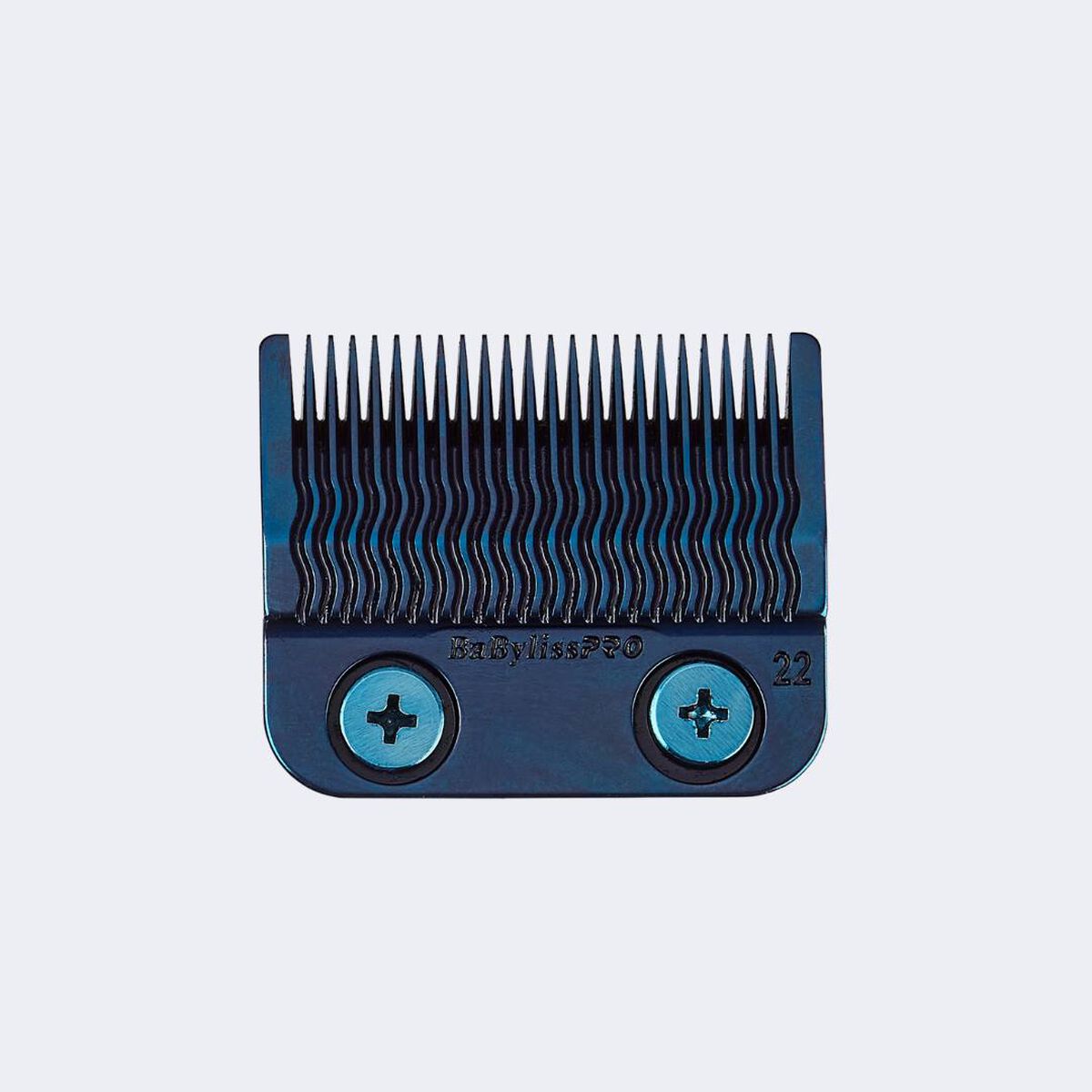 BaBylissPRO&reg; Blue Titanium Metal-Injection Molded (MIM) Precision Fade Blade (22 teeth), , hi-res 2