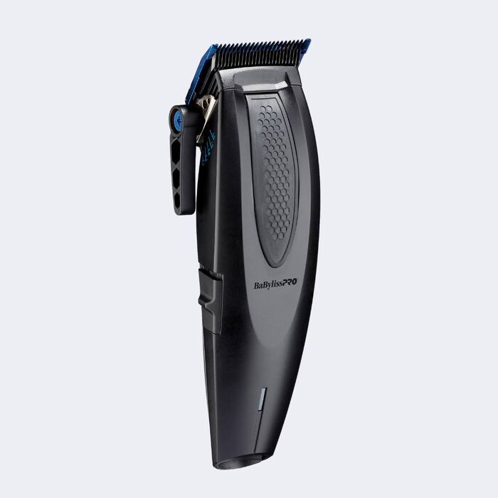BaBylissPRO® LITHIUMFX+ TONDEUSE ERGONOMIQUE AU LITHIUM AVEC/SANS FIL NOIR MAT, , hi-res image number 1 BaBylissPRO® LITHIUMFX+ TONDEUSE ERGONOMIQUE AU LITHIUM AVEC/SANS FIL NOIR MAT, , hi-res image number 1