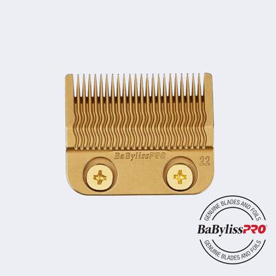 BaBylissPRO®  Gold Titanium Metal-Injection Molded (MIM) Precision Fade Blade