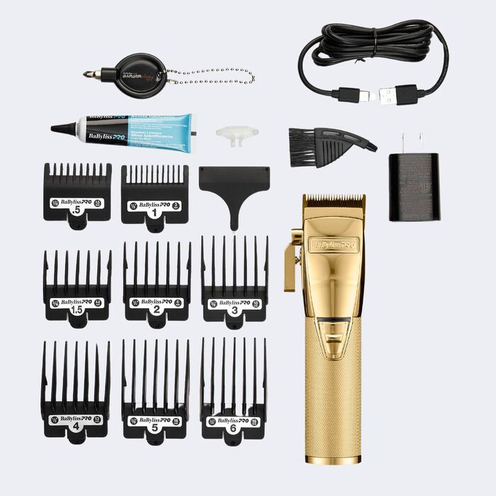 BaBylissPRO® GoldFX+ Metal Lithium Clipper, , hi-res image number 6