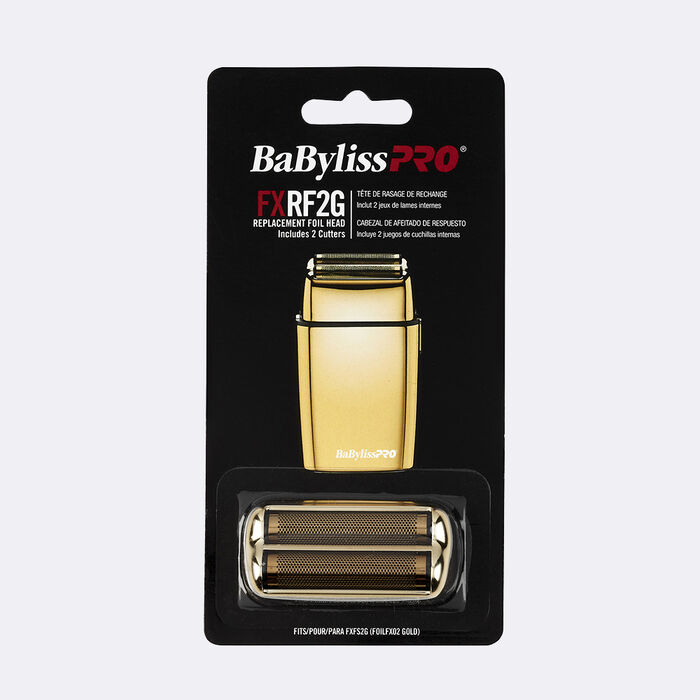 BaBylissPRO&reg; Replacement Foils & Cutter for FOILFX&trade;02 (Gold), , hi-res image number 1