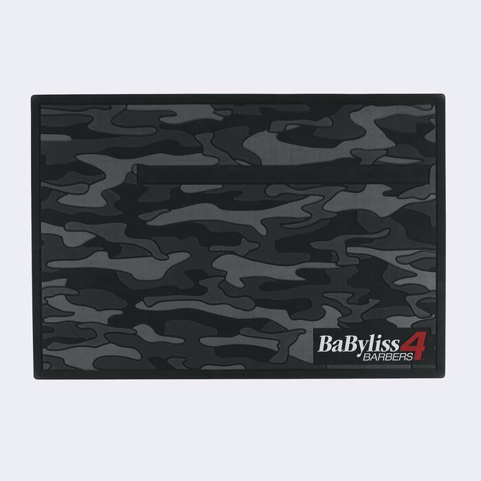 BaBylissPRO® Tapis de barbier magnétique camouflage noir, , hi-res image number 0
