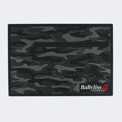 BaBylissPRO® Tapis de barbier magnétique camouflage noir