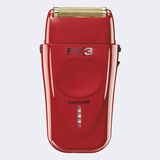 BaBylissPRO FX3 Rasoir double lame &agrave; haute vitesse avec / sans fil (Rouge), , hi-res 2