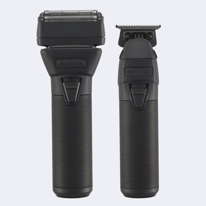BaBylissPRO® FXONE™ BLACKFX Trimmer & Double-Foil Shaver Prepack, , hi-res image number 0
