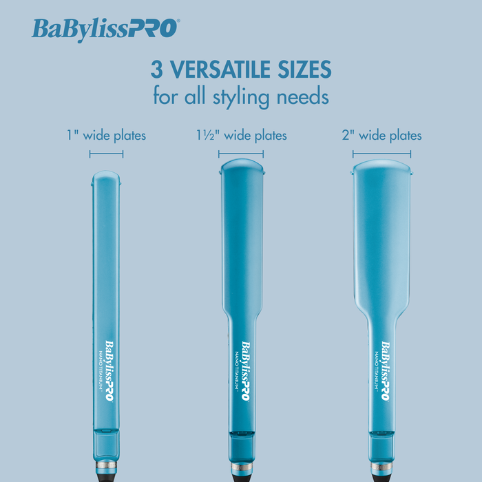 BaBylissPRO® Nano Titanium™ 2" Ultra-Thin Straightener, , hi-res image number 5