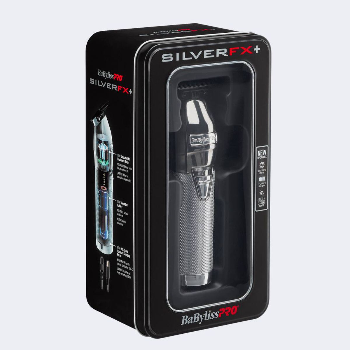 BaBylissPRO&reg; SILVERFX+ SKELETON METAL LITHIUM TRIMMER, , hi-res 6