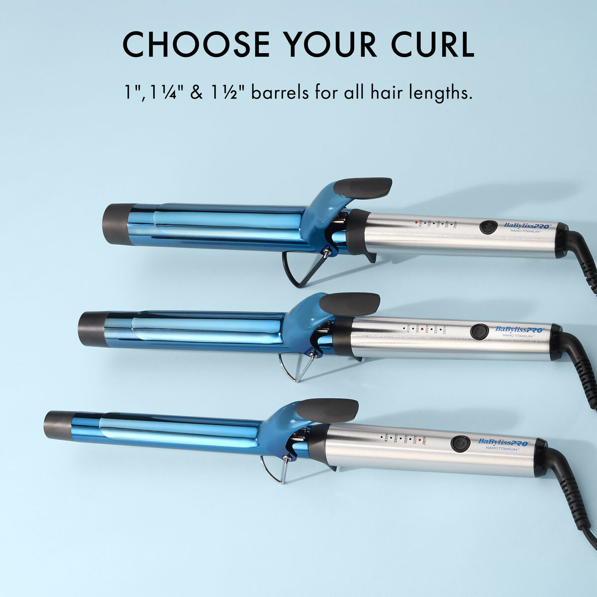 BaBylissPRO&reg; Nano Titanium&trade; Fer &agrave; friser extra-long 1 po, , hi-res 11