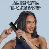BaBylissPRO&reg; Nano Titanium&trade; Fer plat ultra mince de 1-1/2 po (Noir), , hi-res 2