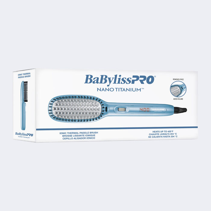 BaBylissPRO® Nano Titanium™ brosse lissante ionique, , hi-res image number 3