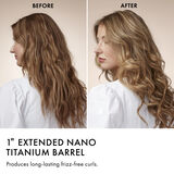 BaBylissPRO&reg; Nano Titanium&trade; Fer &agrave; friser extra-long 1 po, , hi-res 7