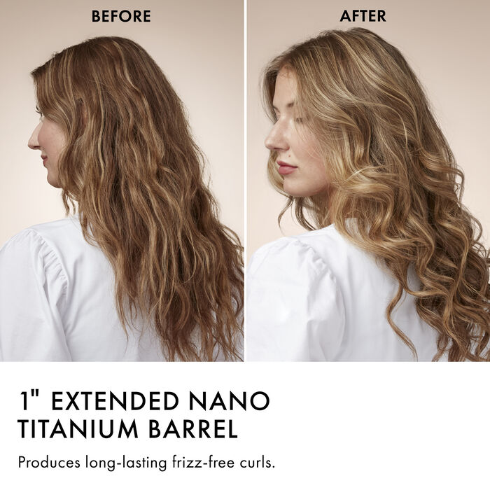 BaBylissPRO&reg; Nano Titanium&trade; 1" Extended Barrel Curling Iron, , hi-res image number 6