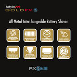 BaBylissPRO&reg; FXONE GoldFX Rasoir &agrave; double lame, , hi-res 5