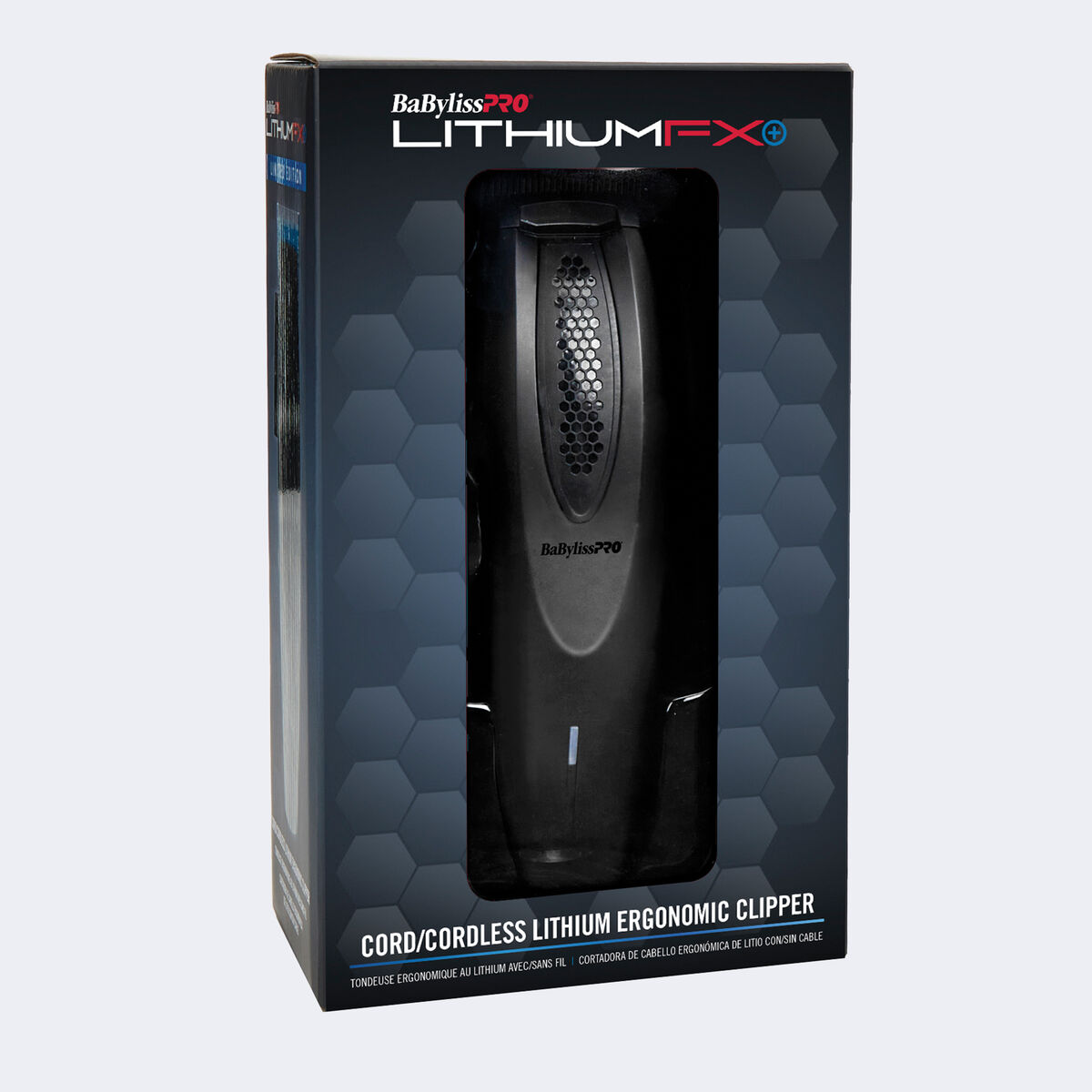 BaBylissPRO&reg; LITHIUMFX+ TONDEUSE ERGONOMIQUE AU LITHIUM AVEC/SANS FIL NOIR MAT, , hi-res 5
