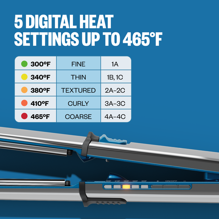 BaBylissPRO&reg; Nano Titanium&trade; Prima3000&reg; 1&frac14;" Ionic Styling Iron, , hi-res image number 8