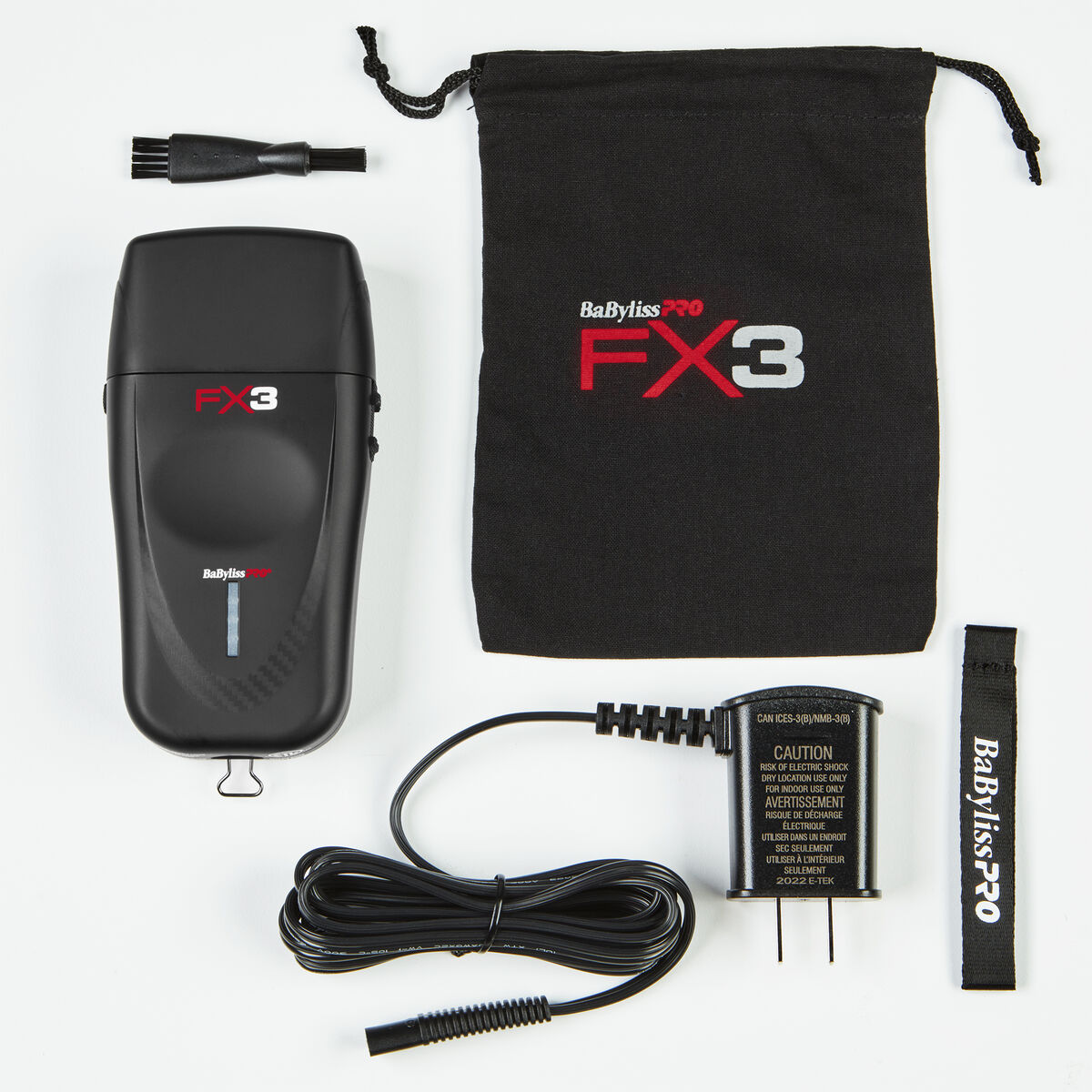 BaBylissPRO&reg; FX3 Cord/cordless High Speed Double Foil Shaver (Black), , hi-res 4