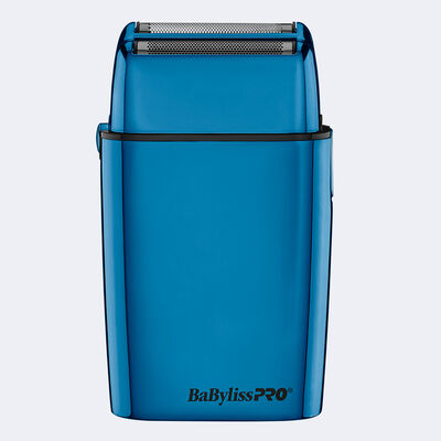 BaBylissPRO® FOILFX02™ Rasoir métallique double lame avec / sans fil (Bleu - Série Limitée)