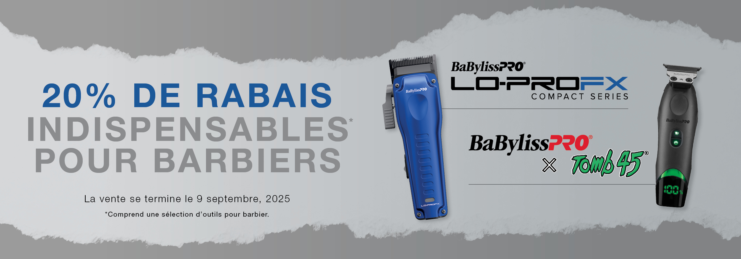 Essentiels pour barbiers