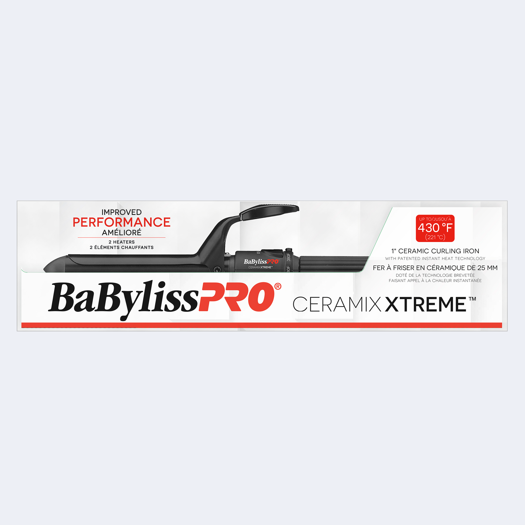 BaBylissPRO® Ceramix Xtreme™ fer à friser de 1 po, , large image number 1